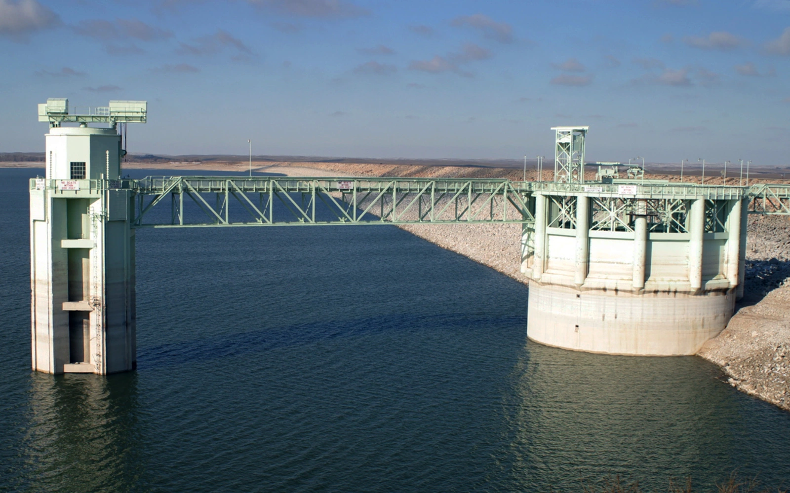 Lake area and prairie land in Hastings